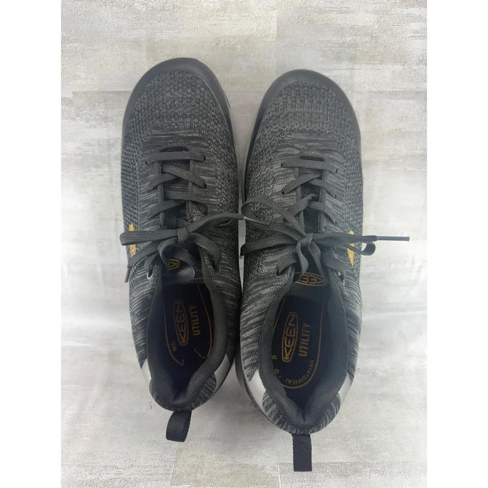 Keen Utility Vista Energy Men Black Work Shoes Carbon Fiber Toe Sz 11D 1021345D